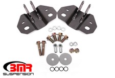 For 2015-2024 Ford Mustang Bmr Rear Upper Shock Mount Hammertone Black