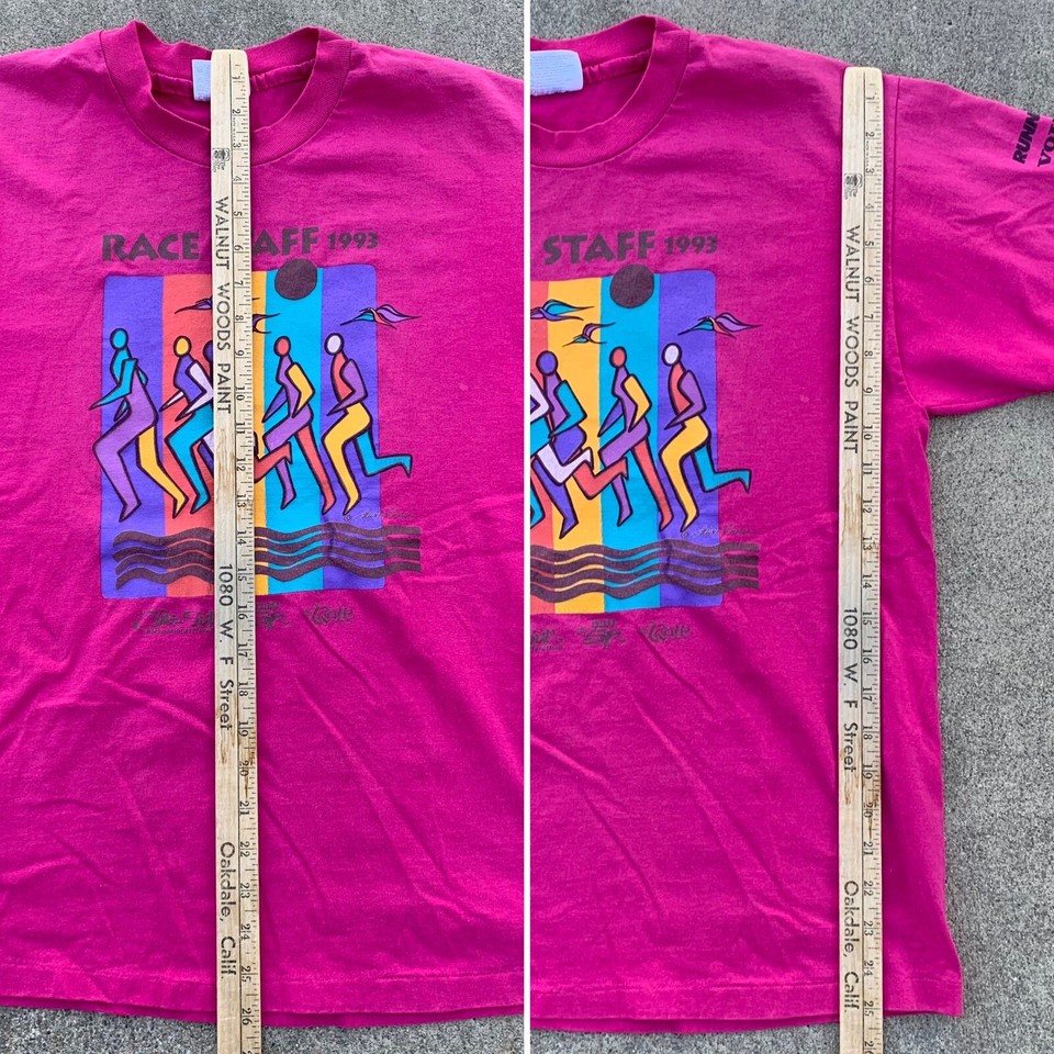 vintage Race Staff 1993 Laurel Burch Runner’s World tshirt size L