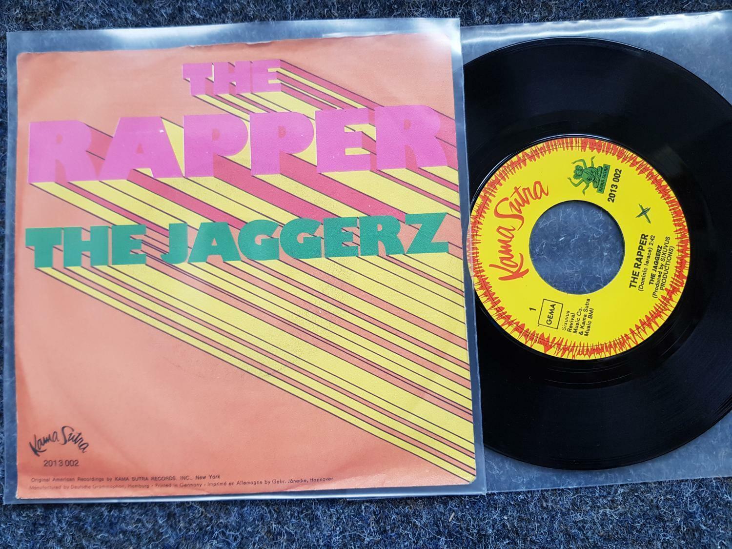 7"" Single Vinyl The Jaggerz - The rapper/ Born poor