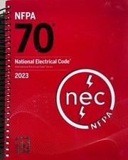 NFPA NEC 70 National Electrical Code 2023 Edi...