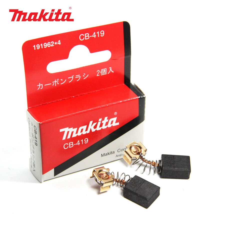 2 Balais En Carbone Pour Makita - Compatibles HP1501, HP1621, DP4003… - Neufs