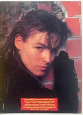 MARK SHAW / THEN JERICO -- 1987 Full page UK magazine poster