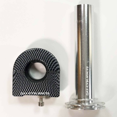 Billet Twist Throttle 7/8 Bar Honda XR50R CRF50F CRF70F XR70R Carbon Fiber Wrap - Picture 5 of 9