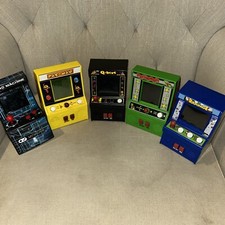 Lot of 5 Mini Arcade Game Machines Handheld R...