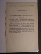 Government Report 1875 Jackson T Sorrells Mail Carrier Contractor NC Never Paid 