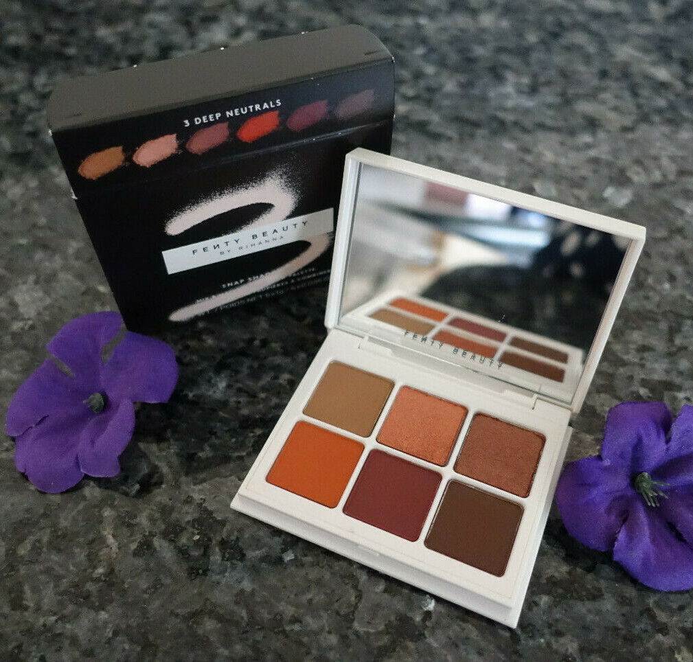 Fenty beauty snap shadows mix match deep neutrals eyeshadow