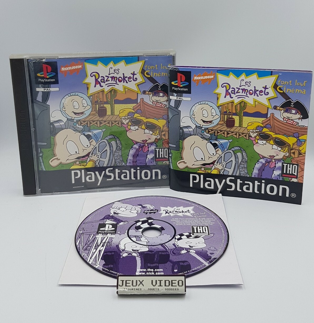 Les Razmoket Font Leur Cinéma – PS1 Et PS2 – Bon état