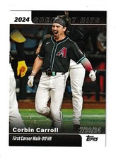 2025 Topps '24 Greatest Hits #GH-7 Corbin Carroll Arizona Diamondbacks