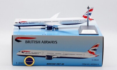 ARD200 Boeing 787-10 British Airways G-ZBLB (with stand) Ref: ARDBA14