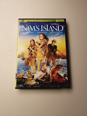 Nim's Island (DVD, 2008, Widescreen) Abigail Breslin Jodie Foster