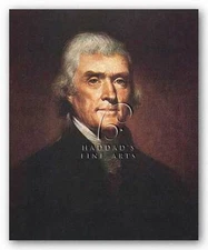 MUSEUM ART PRINT Thomas Jefferson Rembrandt Peale