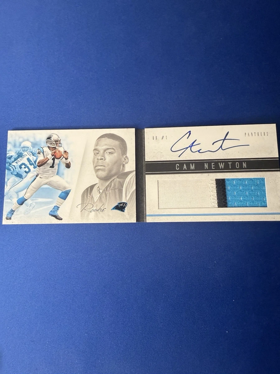 Patch Panini 2017 fabriqué vendredi noir Cam Newton #BFF-CN