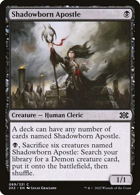 Shadowborn Apostle - Foil 2X2 NM MTG