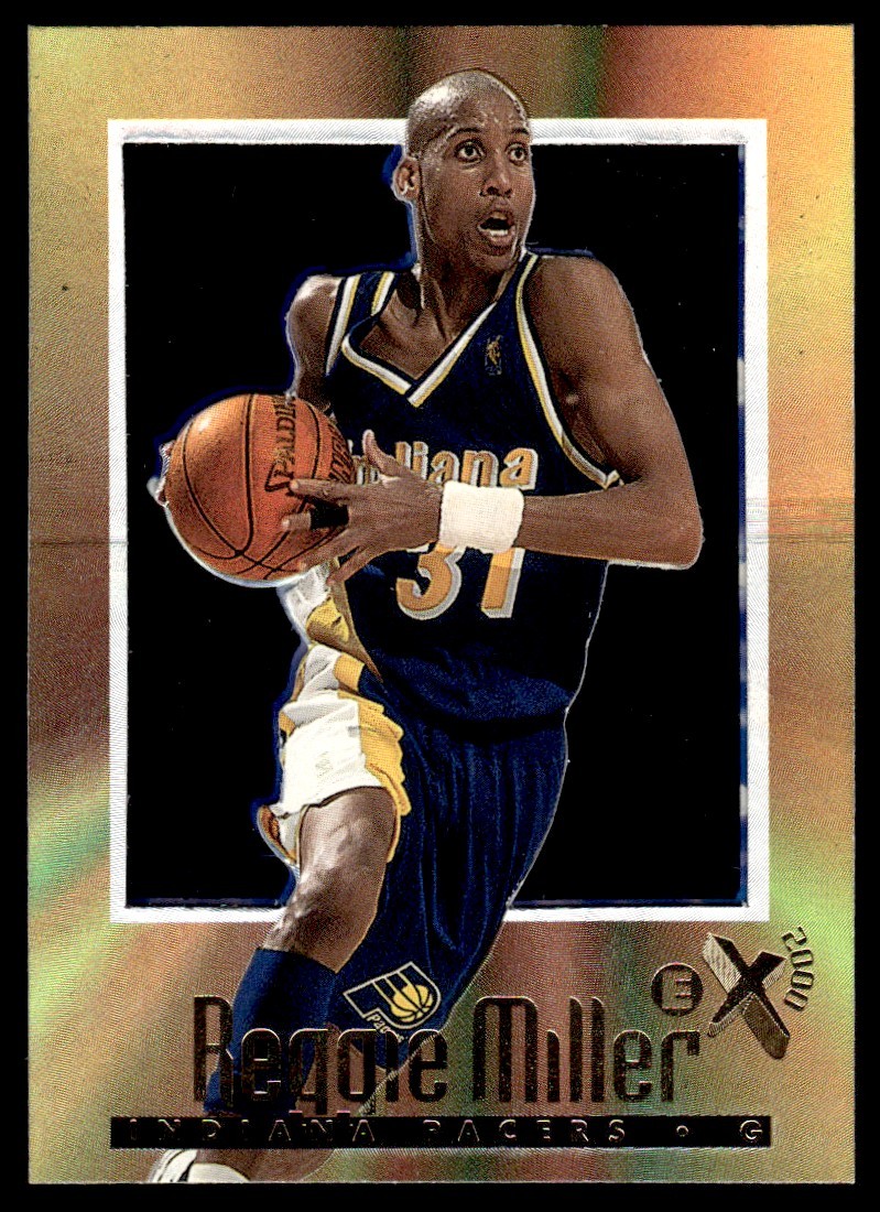 1996-97 Skybox E-X2000 Reggie Miller Indiana Pacers #27