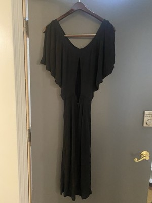 Roberto Cavalli Dress Black Vintage Small Rare Cocktail Fancy Or Occasion 40