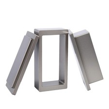 2x4 Inch Pre Press Mold Food Grade Anodized Aluminum For Filter Bags