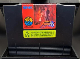 SNK Neo Geo ROM Cartridge The King of Fighters '96 With Box & Manual Tested Used