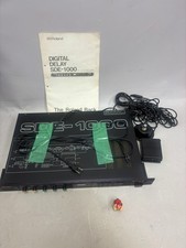 Roland SDE-1000 Digital Delay Rackmount Effect Processor w/ Footswitch Manual