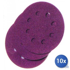 10X Abrasive Disc Felpex Perforated Mm 150 Grit 60