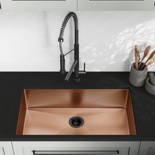 Swiss Madison SM-KU701 Rivage 32" Undermount Single Basin - Rose Gold