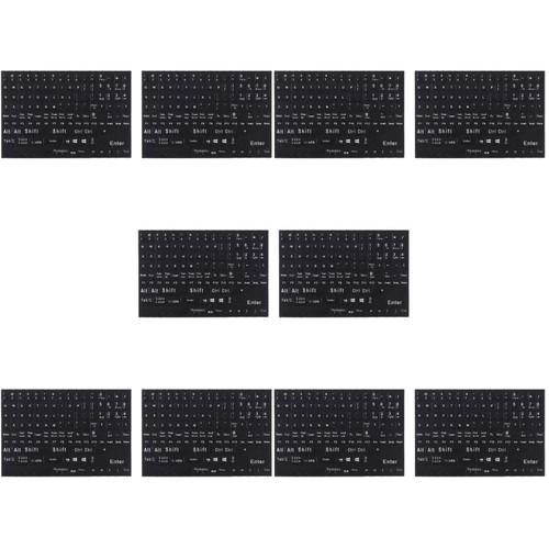 Set of 5 Tastatur Sticker Laptop Aufkleb Aufkleber Für Laptop-Aufkleber - Bild 6 von 12