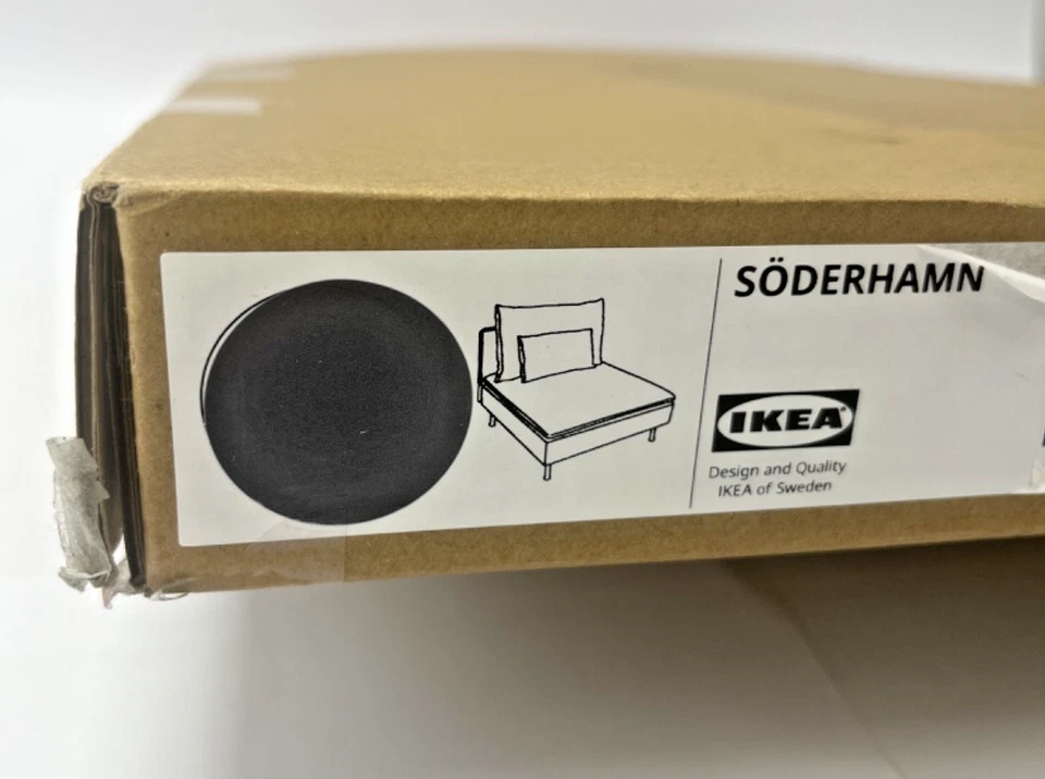 IKEA SODERHAMN Bezug NUR für 1-Sitzer, Fridtuna dunkelgrau SÖDERHAMN NEU - Bild 4 von 4