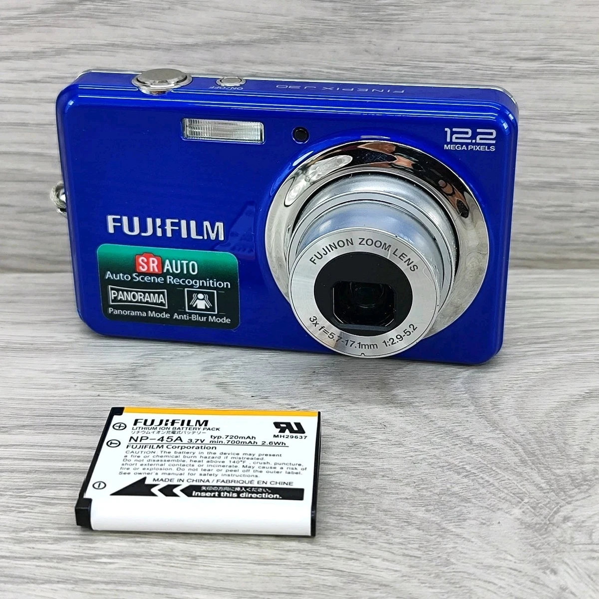 Fujifilm FinePix J Series Digital Cameras 12-13.9 MP Maximum