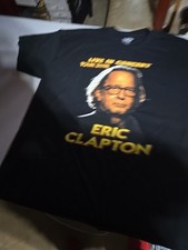 ERIC CLAPTON Madison Square Garden New York Tour 2018 Black T-Shirt