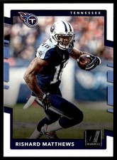 2017 Donruss Rishard Matthews Tennessee Titans #165