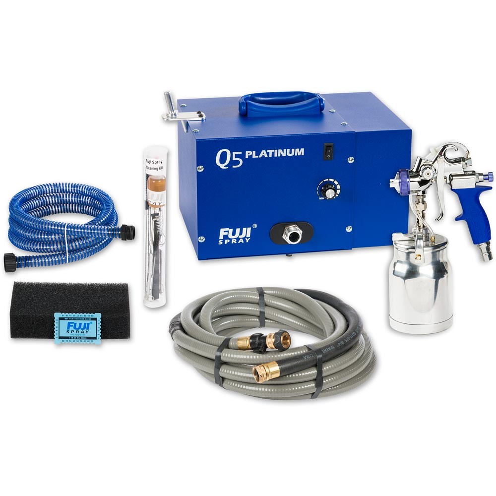 Fuji Spray Q5 Platinum Turbine Unit & T70 Suction Spray Gun