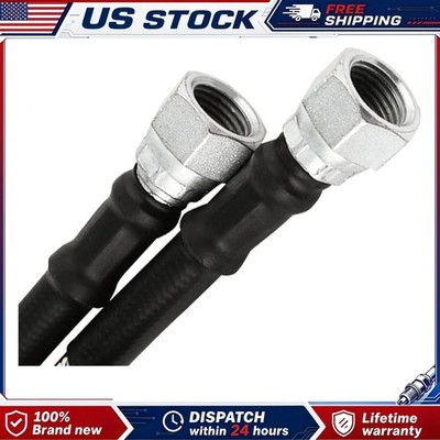 6AN 70'' Transmission Cooler Hose Kit Lines For GM Chevy 4L80E For Ford C4-C6-AOD
