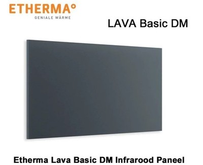 Etherma LAVA BASIC-500DM Infrarotheizung nano-anthrazit 500W