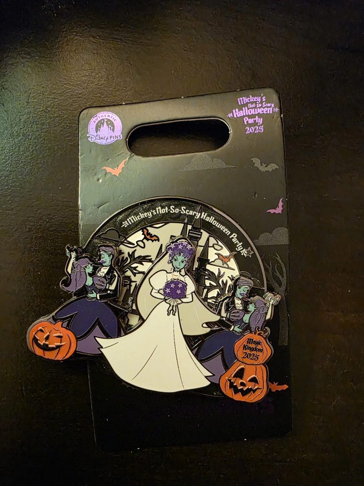 WDW 2025 MNSSHP Mickey's Not So Scary Halloween Party HM Grave Digger LR Pin