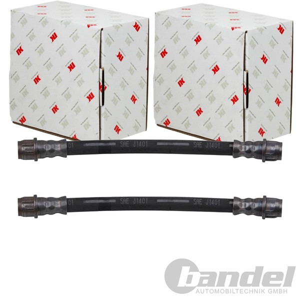 2X NK BremsschlÄUche Hinten Innen Passend FÜR CitroËN C3 C4 DS3 DS DS | 851955-image