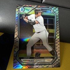 2026 Bowman Chrome Reptilian Refractor BCP-40 Aiva Arquette Miami Marlins