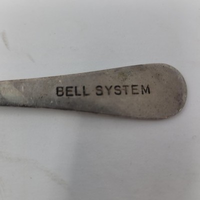 Vintage Bell System Collectable Spoon Telecom Telephone Victor S Co. Flatware