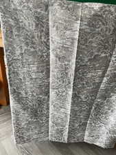 Curtains eyelet 228cm x 229cm silver grey from Next