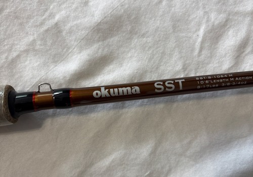 Okuma SST Travel Spin Rod SST-S-1064M Salmon / Steelhead Fishing Graphite NEW - Picture 13 of 15