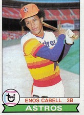 1979 Topps #515 Enos Cabell, NM