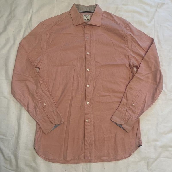 Men Boggi Milano Shirt Pink 42 / XL / 50