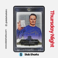 2016 UPPER DECK THE CUP #SR-AM AUSTON MATTHEWS SIGNATURE RENDITIONS ROOKIE AUTO