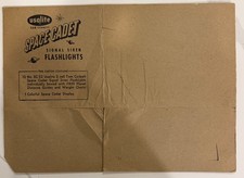 TOM CORBETT SPACE CADET 12 LOT USALITE FLASHLIGHT STORE MAILING BOX AND DISPLAY