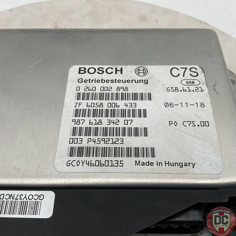 Módulo de control Porsche Boxster Cayman S Tiptronic 2007-2008 98761834207 11402 Foto 4 de 4