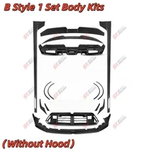 Front Rear Lip Wing Side Skirts Body Kits Dry Carbon Fiber Fits BMW M5 G90 2025+