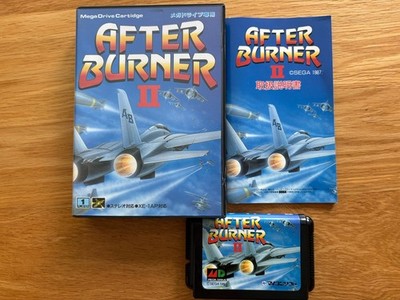 Afterburner II Japan MegaDrive Mega Drive Boxed Classic Arcade Game After Burner