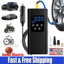 Air Pump Tire Inflator Portable Air Compressor Air Pump for Car Bike motorcycle