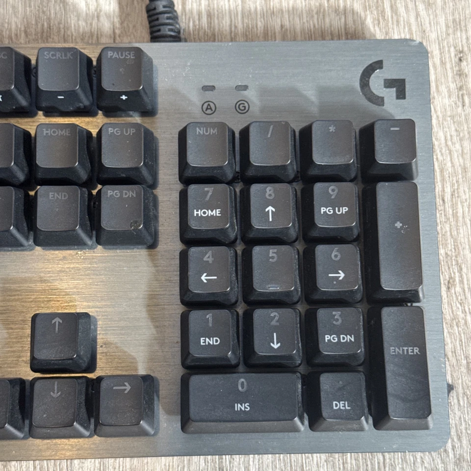 Logitech G G512 Carbon IGX Brown RGB Mechanical Gaming Keyboard Black Clean - Image 2 of 4