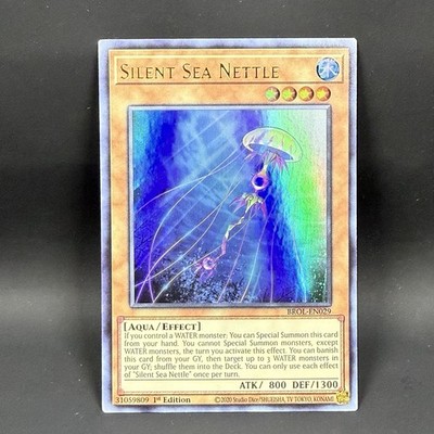 Yugioh Silent Sea Nettle BROL-EN029 1st Edition LP Ultra Rare