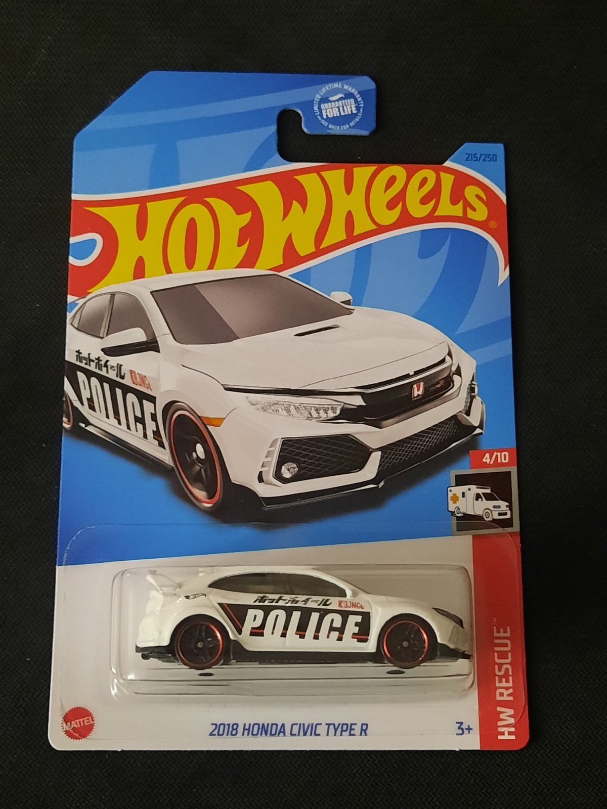 2023 Hot Wheels 2018 Honda Civic Type R d