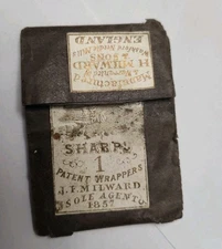 Case Needles, Circa 1860 Milward, Henry Sons. Redditch England 